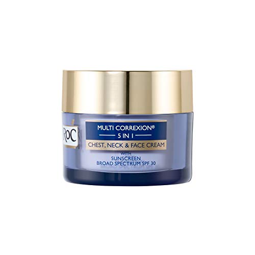 Roc Multi Correxion 5 in 1 Chest, Neck & Face Cream with SPF 30, Hexyl-R Complex & Vitamin E, 1.7. 