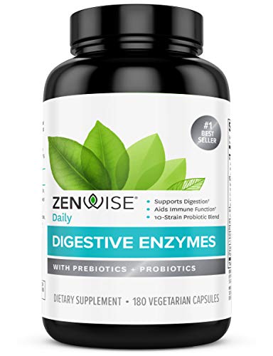 Zenwise Health Digestive Enzymes Plus Prebiotics &. 