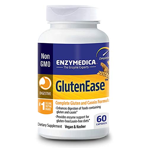 Enzymedica, GlutenEase, Food Intolerance Digestive. 