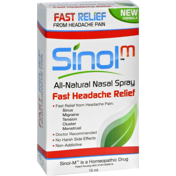 Sinol Headache Relief Nasal Spray - 15 Fl Oz