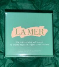 La Mer The Moisturizing Soft Cream 1oz/30ml New In Box - Free Shipping Cover