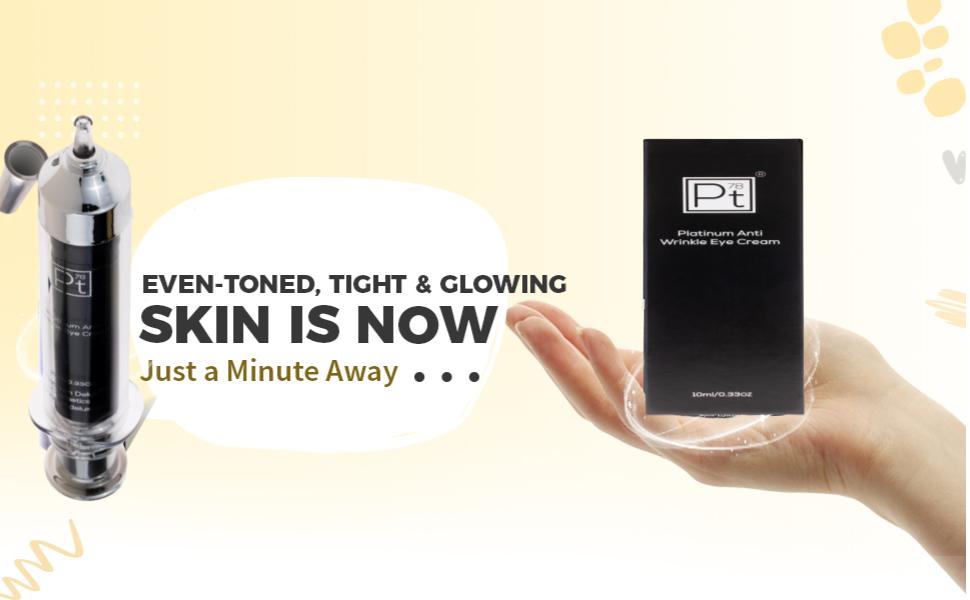 Anti Wrinkle Eye Cream Instant Face Lift Platinum Deluxe