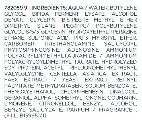 Essence - ingredients