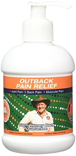 Outback Pain Relief - Extra Strength All Natural Topical Oil Pain Reliever - Safe to Use On Back, Neck, Knee, Shoulder & Foot - Long Lasting Muscle, Nerve & Joint Pain Relief - 300mL (10.14 fl oz) Cover