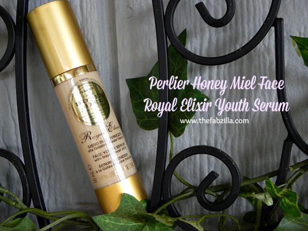 review perlier honey miel face royal elixir youth serum