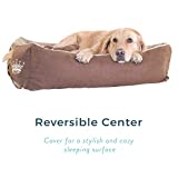 PLS Birdsong Paradise Bolster Large Dog Bed with Pillow Thumb #3