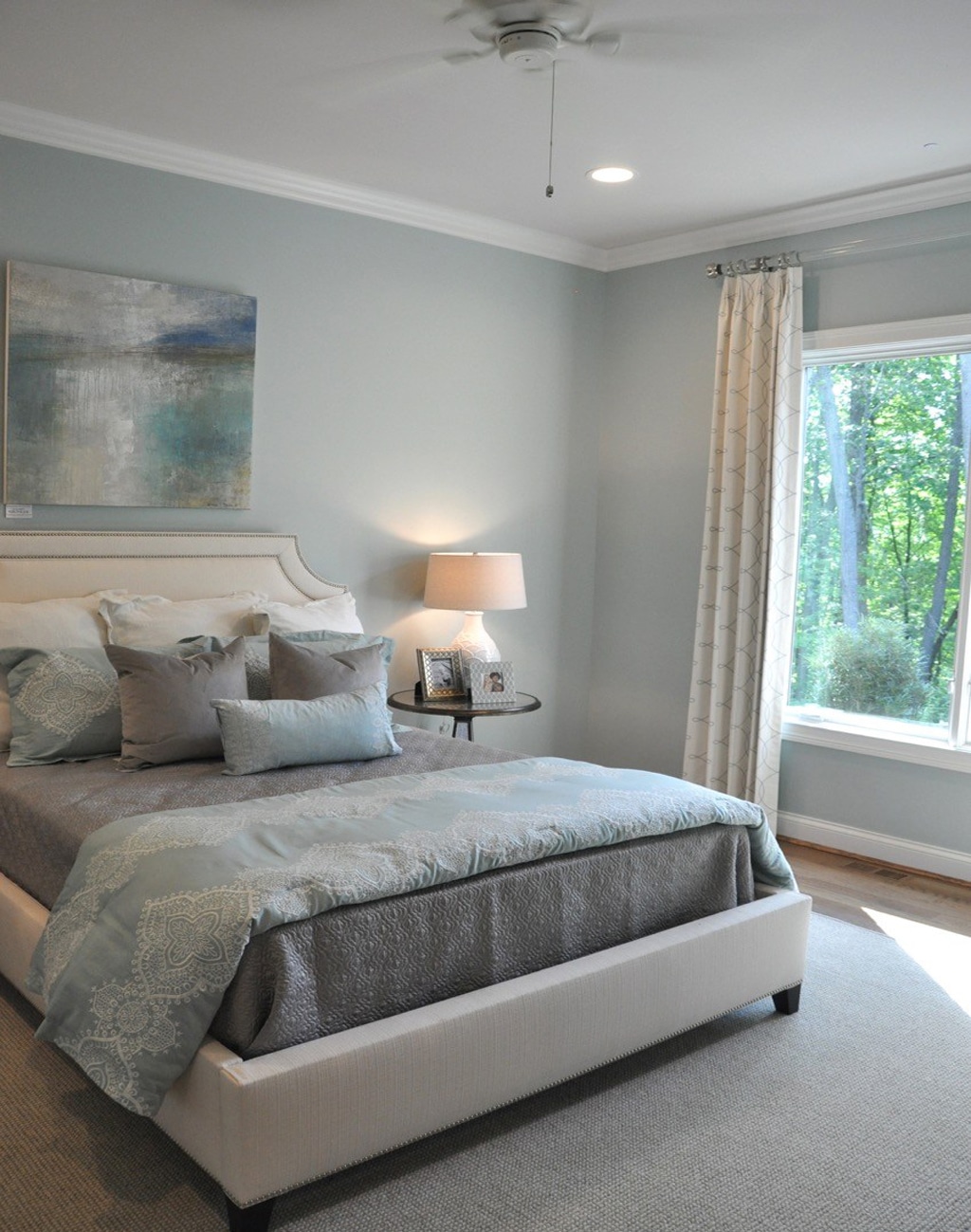 Quietude in the Bedroom by Weiland Builders via Evolution of Style Blog