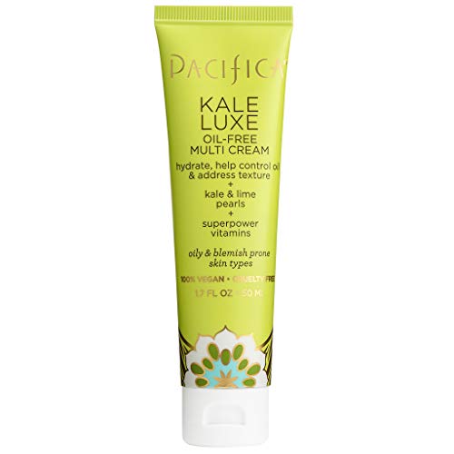  Pacifica Beauty Kale Luxe Oil-Free Moisturizing Face Cream, For Oily Skin Types, Vegan and Cruelty Free, 1.7 Fl Oz ; Visit the Pacifica Store