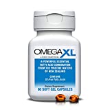 Omega XL 60 Capsules - Green Lipped Mussel New Zealand, Omega 3 Natural Joint Pain Relief & Inflammation Supplement
