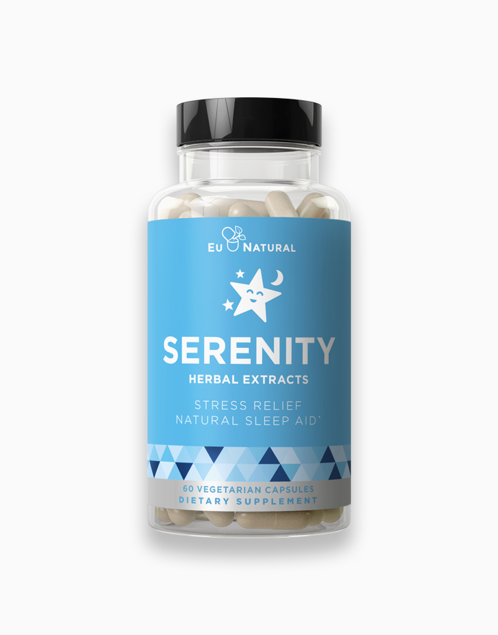 SERENITY Natural Sleep Aid, Stress & Anxiety Relief by Eu Natural