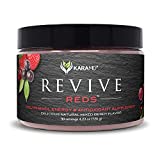 KaraMD Revive Reds | Dr Formulated Polyphenal Energy Booster Supplement | Natural & Non-GMO Superfoods Powder | Immune System Support & Complete Digestive Enzymes, 30 Concentrated Servings