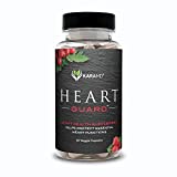 KaraMD Heart Guard | Doctor Formulated Natural Cardiovascular Heart Health & Blood Pressure Supplement | Heart Support Supplement with Magnesium & Grapeseed Extract, 30 Servings