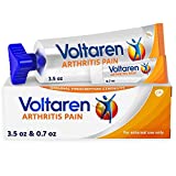 Voltaren Arthritis Pain Gel for Topical Arthritis Pain Relief, Top Recommended Topical Pain Relief Brand, Amazon Exclusive - 3.5 oz/100 g Tube and 0.71 oz/20 g Travel Size Tube
