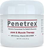 Penetrex Joint & Muscle Therapy, 2 Oz Cream – Intensive Concentrate for Relief & Recovery – Whole-Body Formula w/ Arnica, Vitamin B6 & MSM (DMSO2) for Your Back, Neck, Knee, Hand, Shoulder, Feet, etc.
