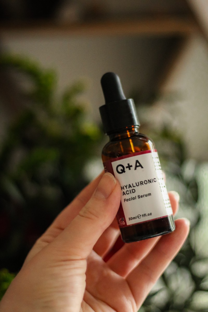 Q+A Natural Skincare products health acid serum