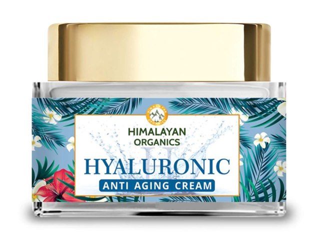 Himalayan Organics Hyaluronic Acid Anti Aging Cream, Face moisturizer for all skin types, Anti aging face moisturizer, Hyaluronic acid face cream, Hyaluronic acid for skin care