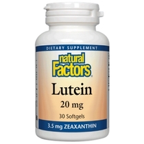 Lutein 20 mg 30sg by Natural Factors